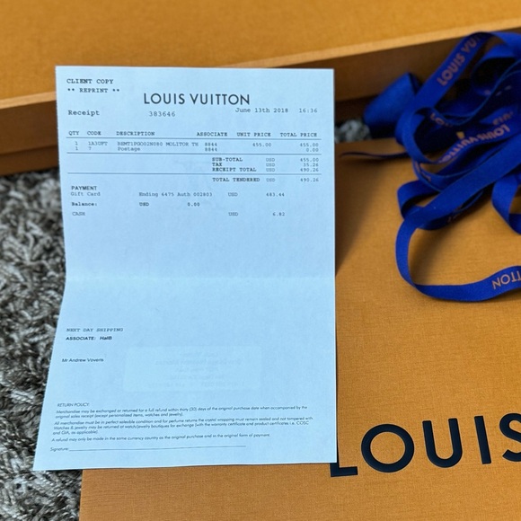 Flip flops Louis Vuitton size 42
BEMT1PGO02N080 MOLITOR TH sandals - Picture 8 of 8